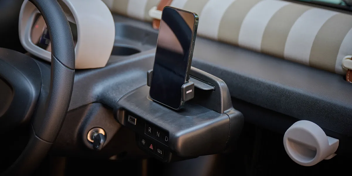 Fiat topolino infotainment