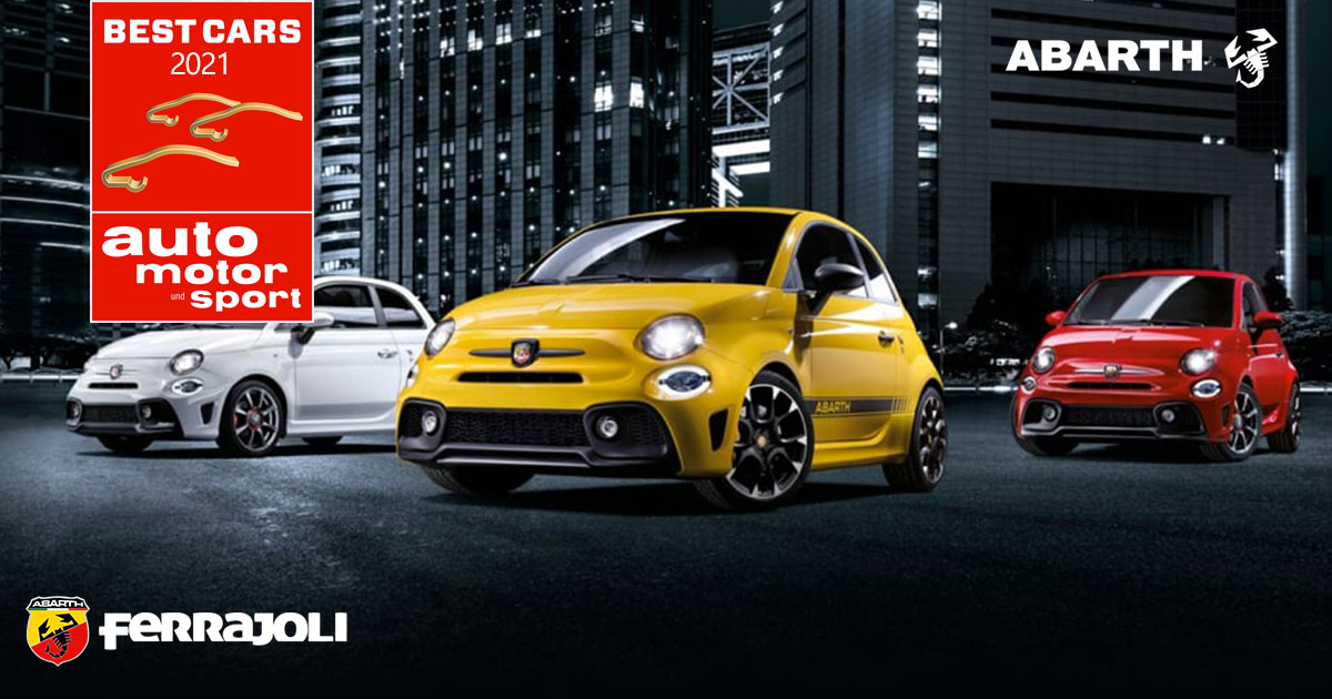 Abarth 595 votata Best Cars 2021