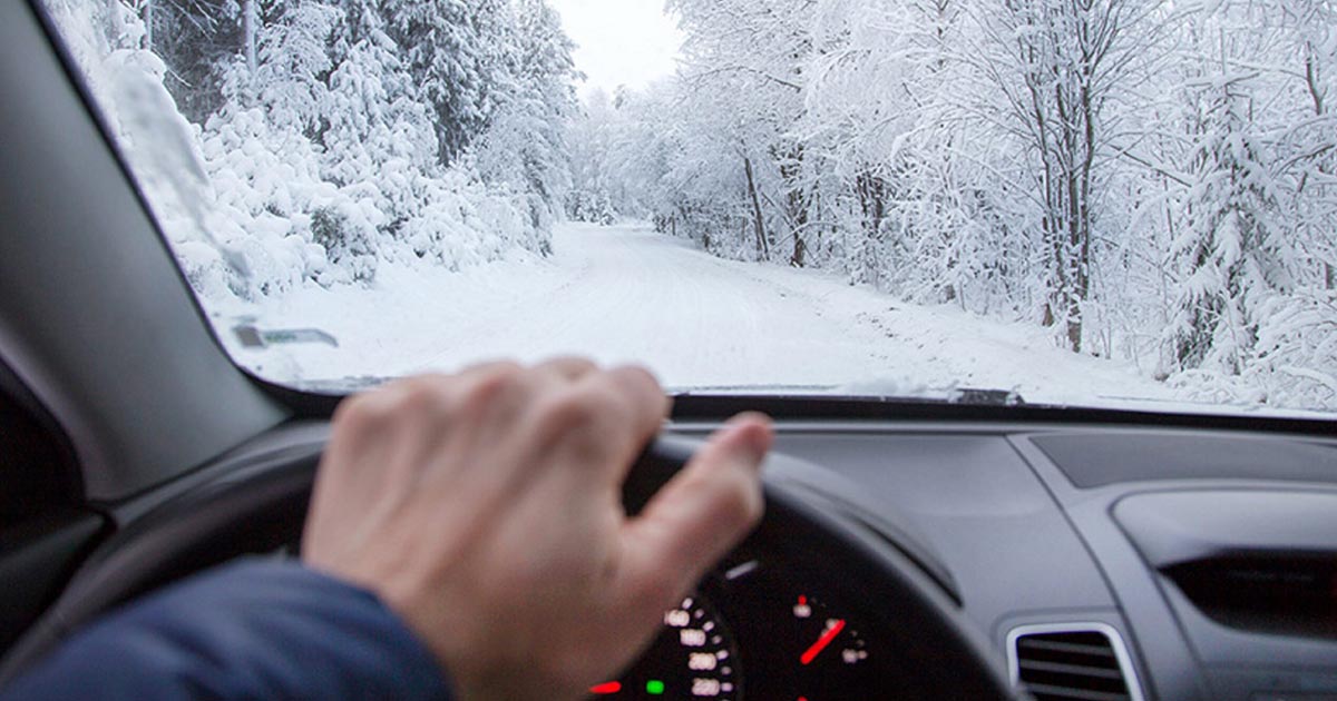 Guidare sulla neve