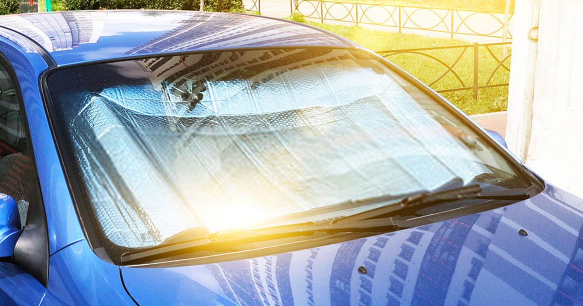 Proteggere auto dal sole